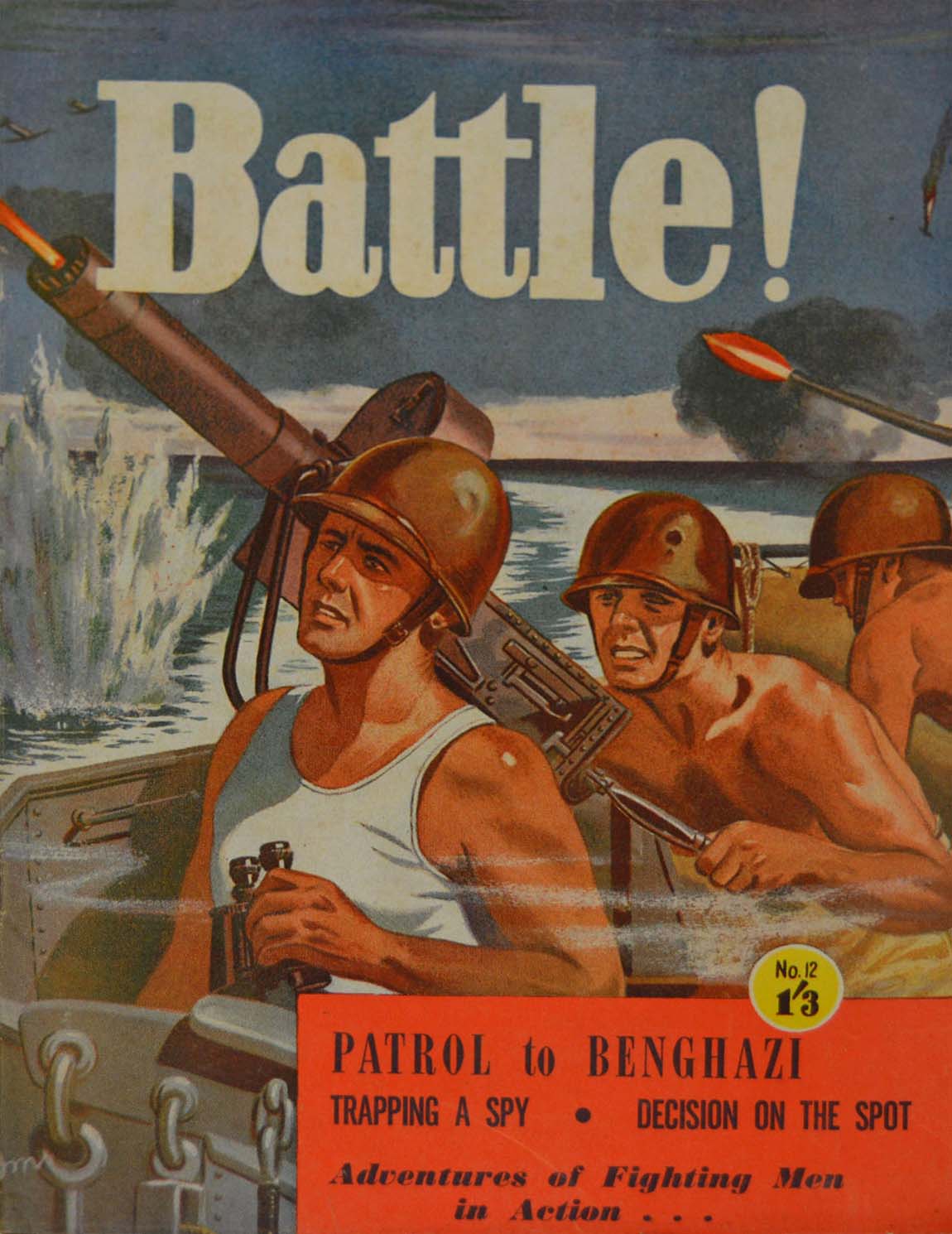 Battle! (Transport, 1954? series) #12 ([1954?])