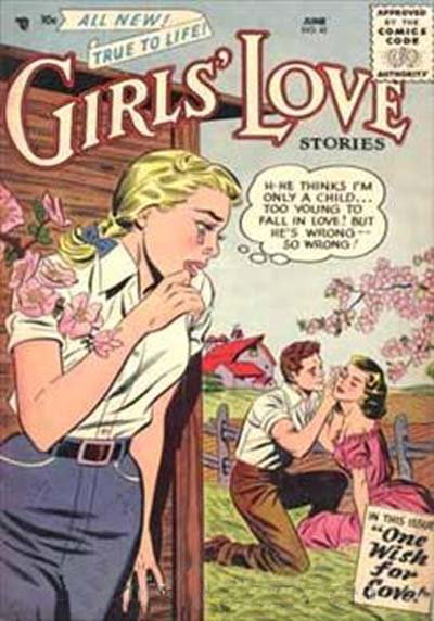 Girls' Love Stories  #41 (May-June 1956)
