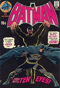 Batman (DC, 1940 series)  #226 (November 1970) — The Man with Ten Eyes!
