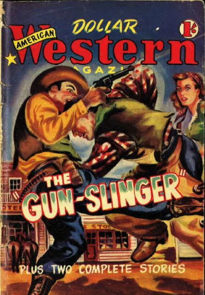 American Dollar Western Magazine (Cleveland, 1953 series) #3 — The Gun-Slinger (November 1953)