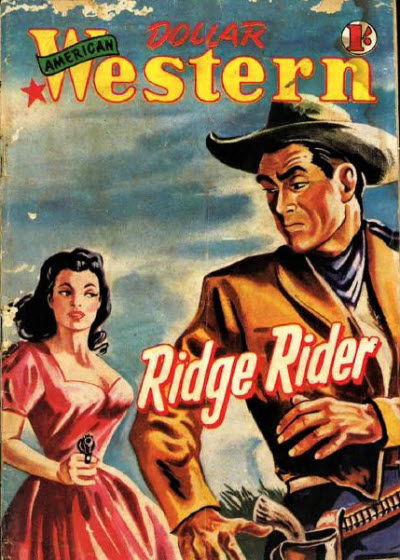 American Dollar Western Magazine (Cleveland, 1953 series) #27 — Ridge Rider (November 1955)