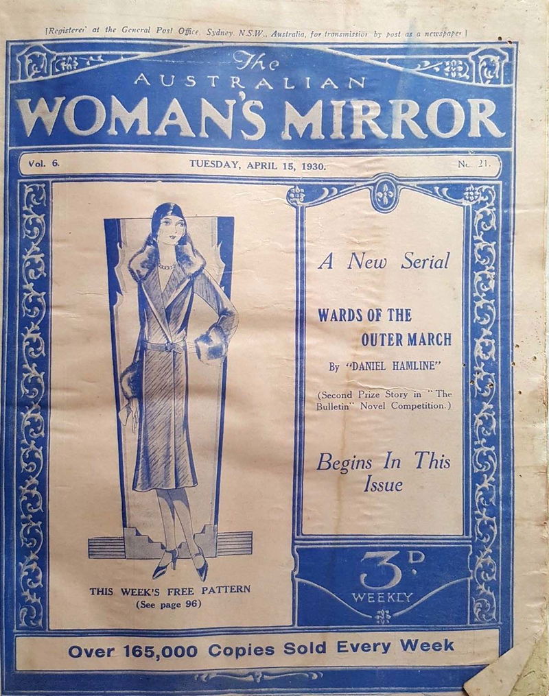The Australian Woman's Mirror (Bulletin, 1924 series) v6#21 ([15 April 1930?])