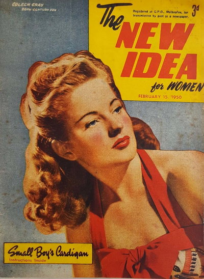 The New Idea 15 February 1950