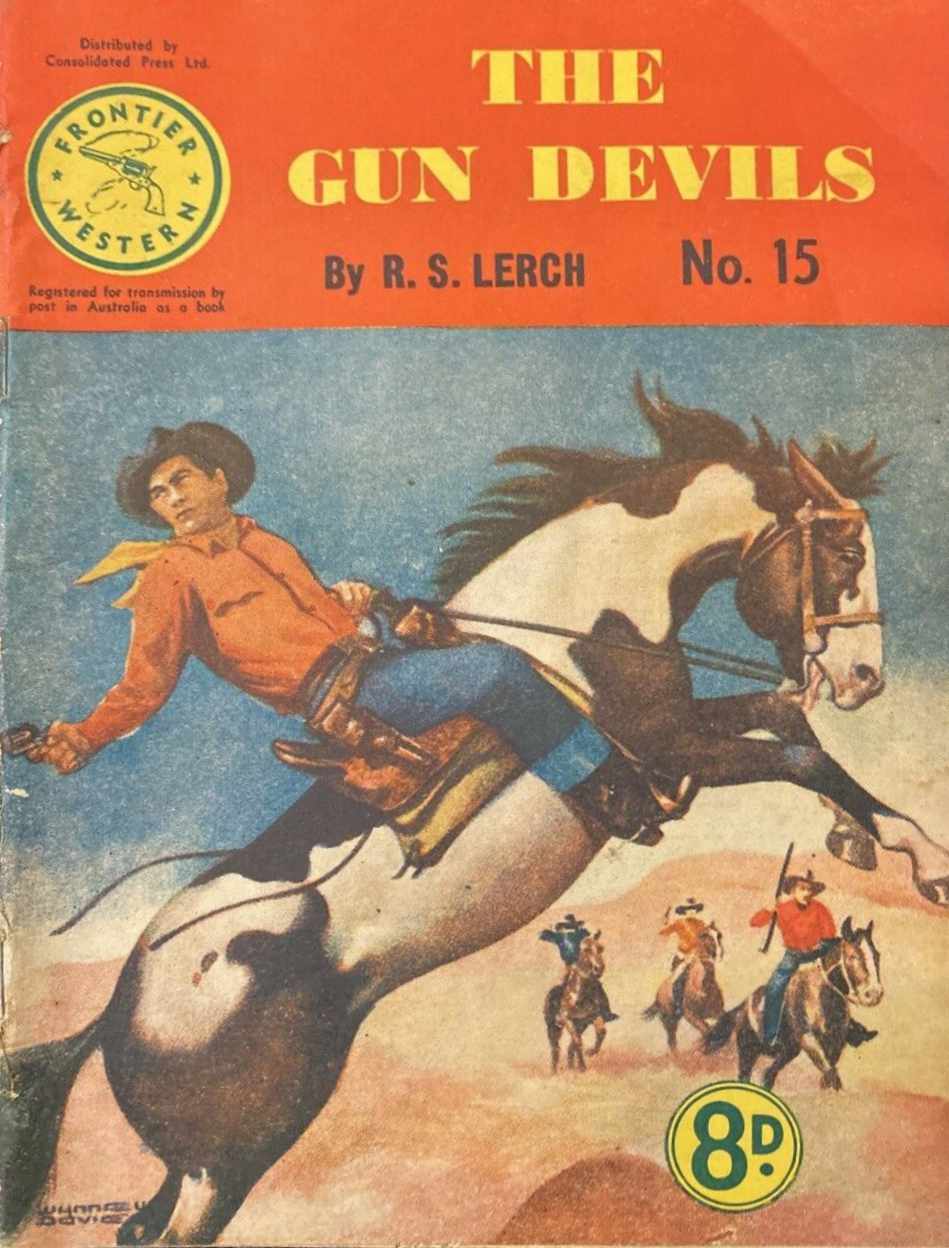 Frontier Western (Shakespeare Head, 1951? series) #15 — The Gun Devils ([September 1952?])