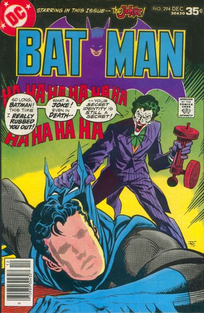 Batman  #294 (December 1977)