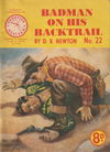 Frontier Western (Shakespeare Head, 1951? series) #22 — Badman on His Backtrail ([April 1953?])