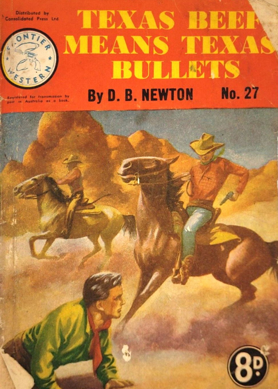 Frontier Western (Shakespeare Head, 1951? series) #27 ([September 1953?])