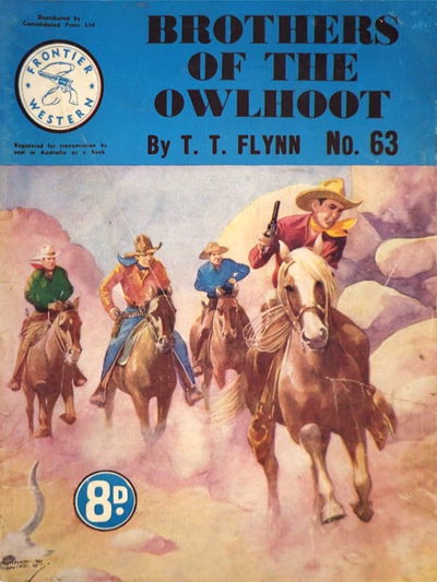 Frontier Western (Shakespeare Head, 1951? series) #63 — Brothers of the Owlhoot ([September 1956?])