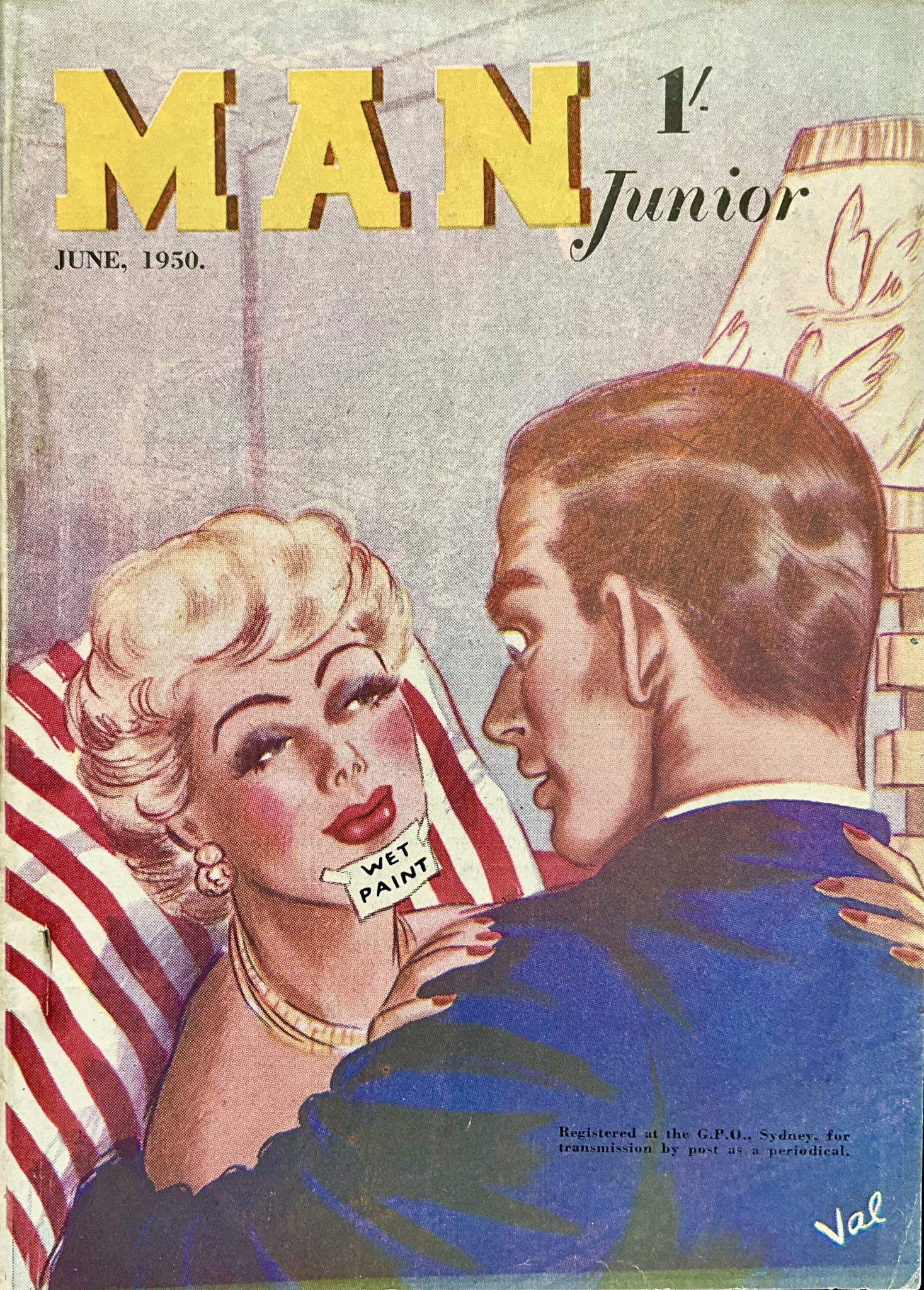 Man Junior (Man Jr, 1949 series) v20#4 (June 1950)