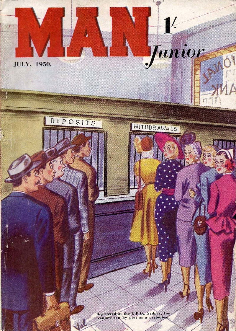 Man Junior (Man Jr, 1949 series) v20#5 (July 1950)