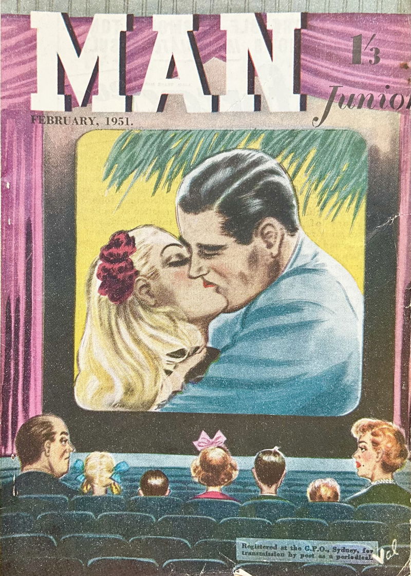 Man Junior (Man Jr, 1949 series) v21#6 (February 1951)