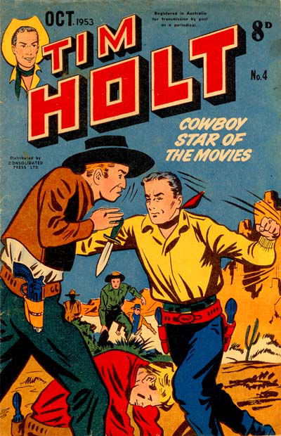 Tim Holt (Red Circle, 1953 series) #4 (October 1953)