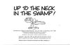 Up to the Neck in the Swamp (Swamp Productions, 1984)  — No title recorded (page 1)