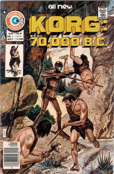 Korg: 70,000 B.C.  #6 (May 1976)