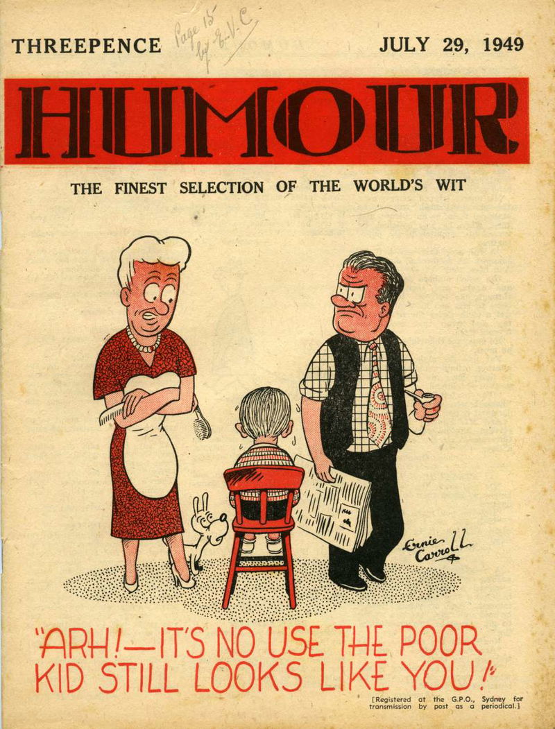 Humour (New Century, 1922 series) v29#30 (29 July 1949)