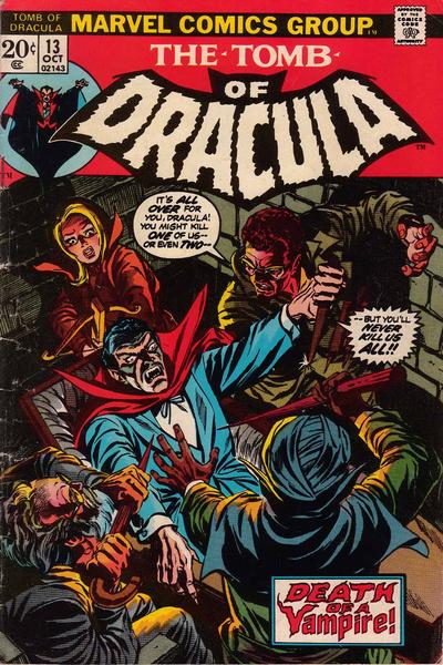 Tomb of Dracula (Marvel, 1972 series) #13 (October 1973)