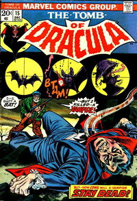 Tomb of Dracula (Marvel, 1972 series)  #15 (December 1973)