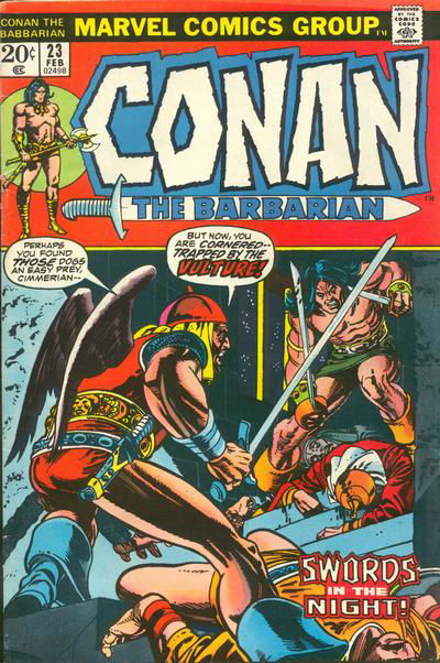Conan the Barbarian (Marvel, 1970 series) #23 (February 1973)