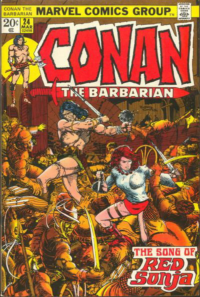 Conan the Barbarian (Marvel, 1970 series) #24 (March 1973)