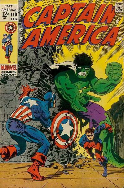 Captain America (Marvel, 1968 series) #110 February 1969