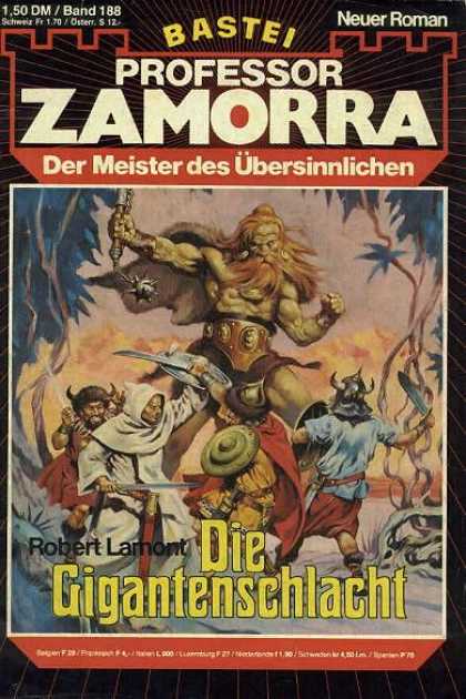 Professor Zamorra (Bastei Verlag, 1974 series) #188 — Die Gigantenschlacht ([11 August 1981])