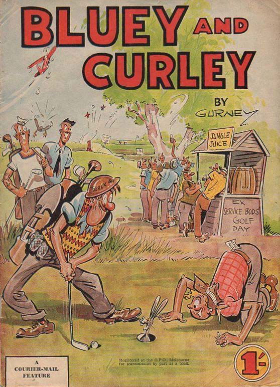 Bluey and Curley Annual [Courier Mail] (Queensland Newspapers, 1950? series) #1954 (1954)