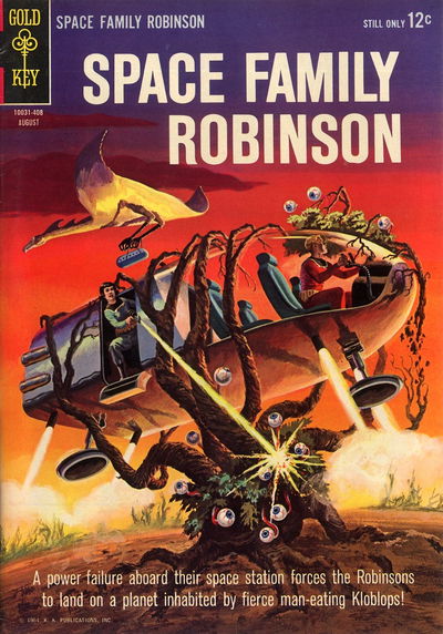 Space Family Robinson (Western, 1962 series) #9 August 1964