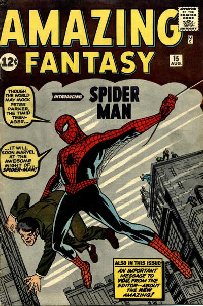 Amazing Fantasy  #15 (September 1962 (see Notes))