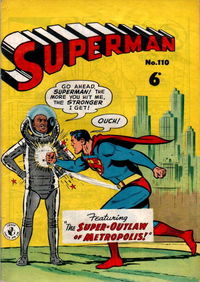 Superman (KGM, 1958? series) #110 June 1959