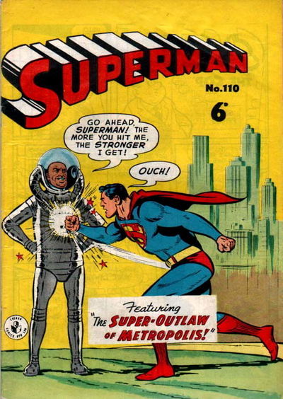 Superman (KGM, 1958? series) #110 (June 1959)