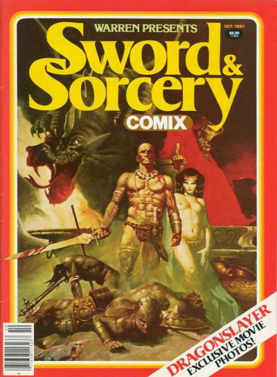 Warren Presents (Warren, 1979 series) #13 — Sword and Sorcery Comix October 1981