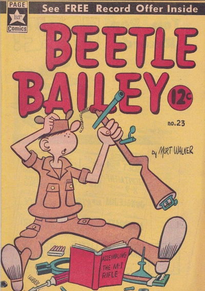 Beetle Bailey (Yaffa/Page, 1965? series) #23 [May 1966]