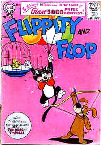 Flippity & Flop (DC, 1952 series) #30 (October-November 1956)