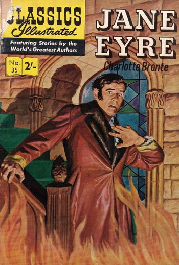 Classics Illustrated (Strato, 1954 series) #35 [HRN 129] (May 1962) — Jane Eyre ([May 1962?])