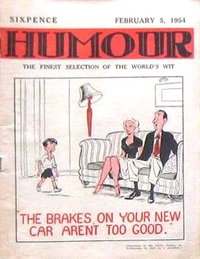 Humour (New Century, 1922 series)  v34#6 (5 February 1954)