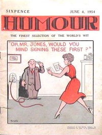 Humour (New Century, 1922 series)  v34#23 (4 June 1954)