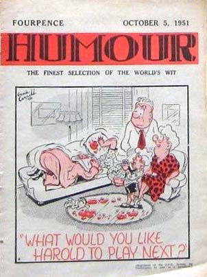 Humour (New Century, 1922 series) v31#40 (5 October 1951)