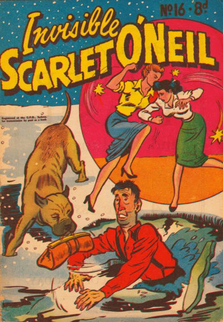 Invisible Scarlet O'Neil (Invincible, 1946? series) #16 ([November 1951?])