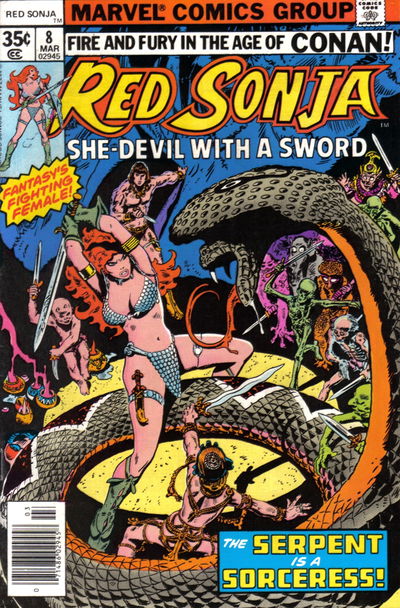 Red Sonja (Marvel, 1977 series) #8 (March 1978)
