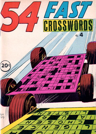 54 Fast Crosswords  #4 (December 1971)