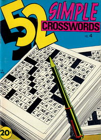 52 Simple Crosswords (Yaffa/Page, 1972? series) #4 [June 1972]