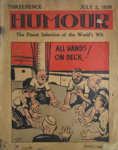 Humour (New Century, 1922 series) v16#27 (3 July 1936)