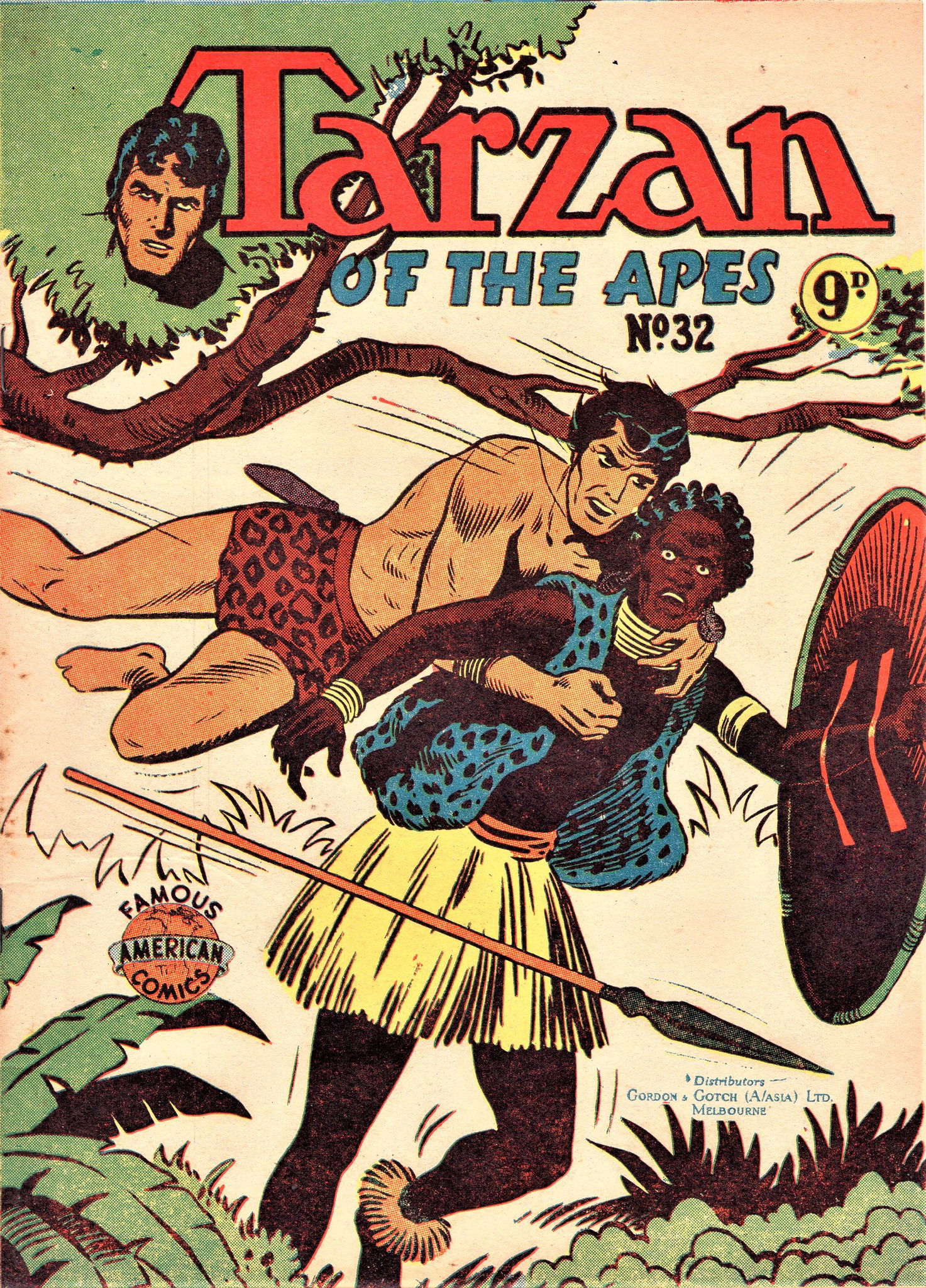 Tarzan of the Apes (New Century, 1954? series) #32 ([April 1957?])