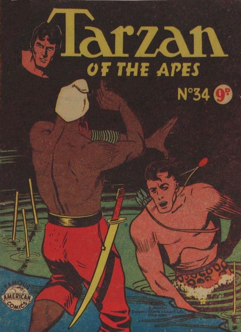 Tarzan of the Apes (New Century, 1954? series) #34 ([June 1957?])