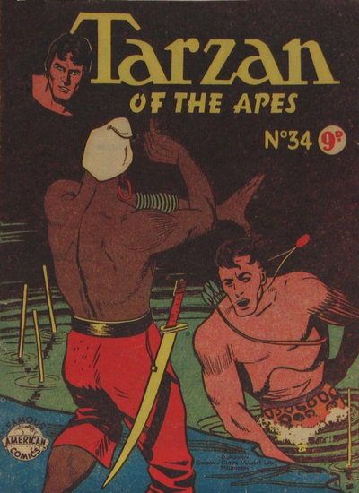 Tarzan of the Apes  #34 ([June 1957?])