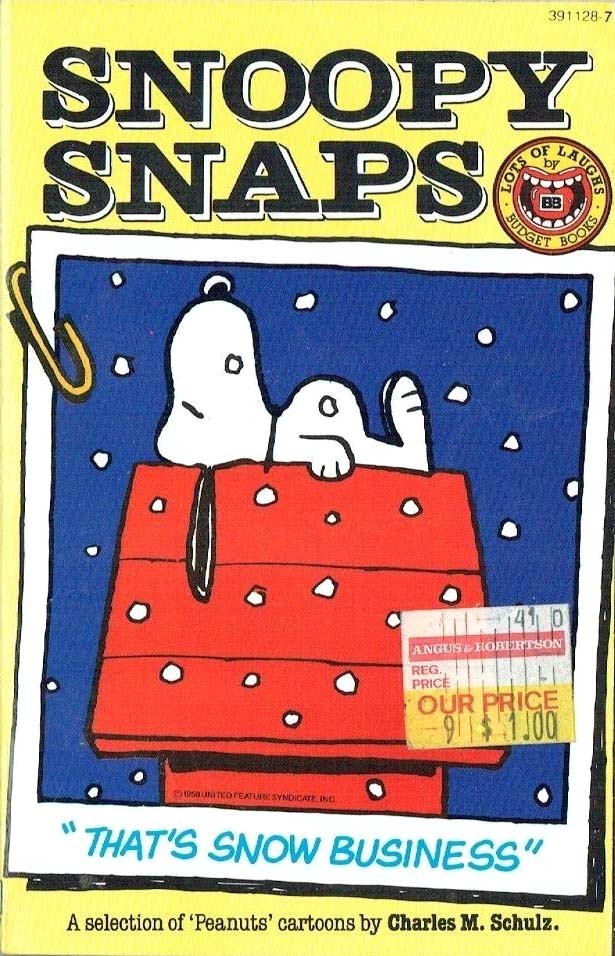 Snoopy Snaps (Budget Books, 1986? series) #7 [391128-7] (1987) — That's Snow Business ([1987?])