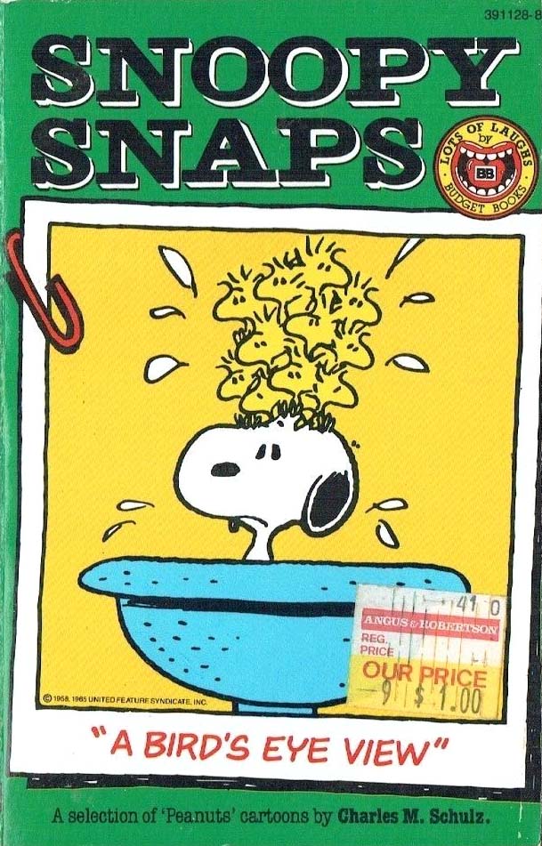 Snoopy Snaps (Budget Books, 1986? series) #8 [391128-8] (1987) — A Bird's Eye View ([1987?])