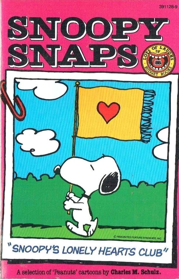 Snoopy Snaps (Budget Books, 1986? series) #9 [391128-9] (1987) ([1987?]) —Snoopy's Lonely Hearts Club