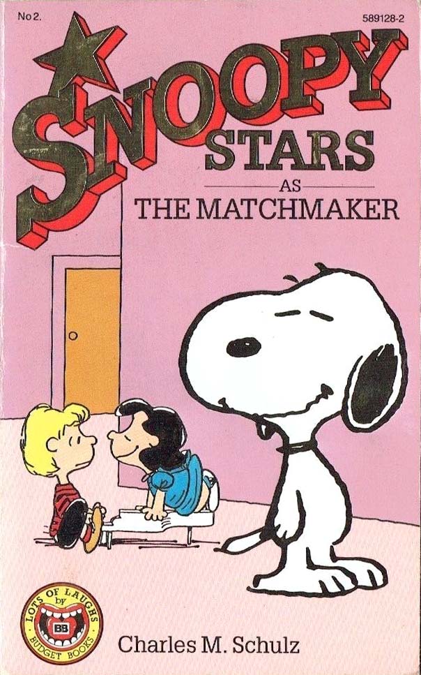 Snoopy Stars (Beaumont, 1988? series) #2 [589128-2] (1988) — Snoopy Stars as The Matchmaker ([1988?])