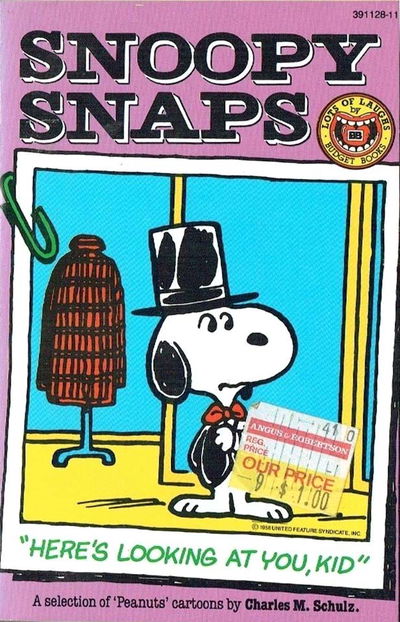 Snoopy Snaps (Budget Books, 1986? series) #11 [391128-11] (1987) — Here's Looking at You, Kid [1987?]